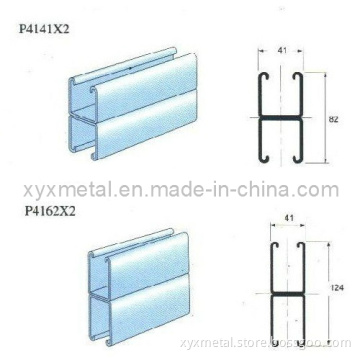 Galvanized Bak to Back C Slotted Strut Channel